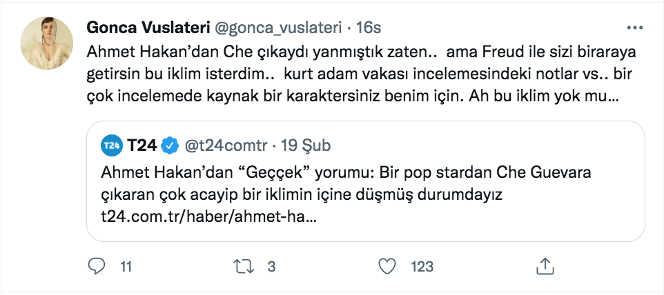 gonca vuslateri den ahmet hakan a che yaniti